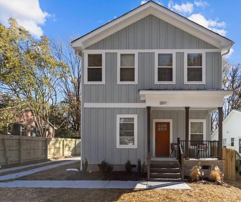 Contemporary Home, Close To Downtown And Nccu Durham Bagian luar foto